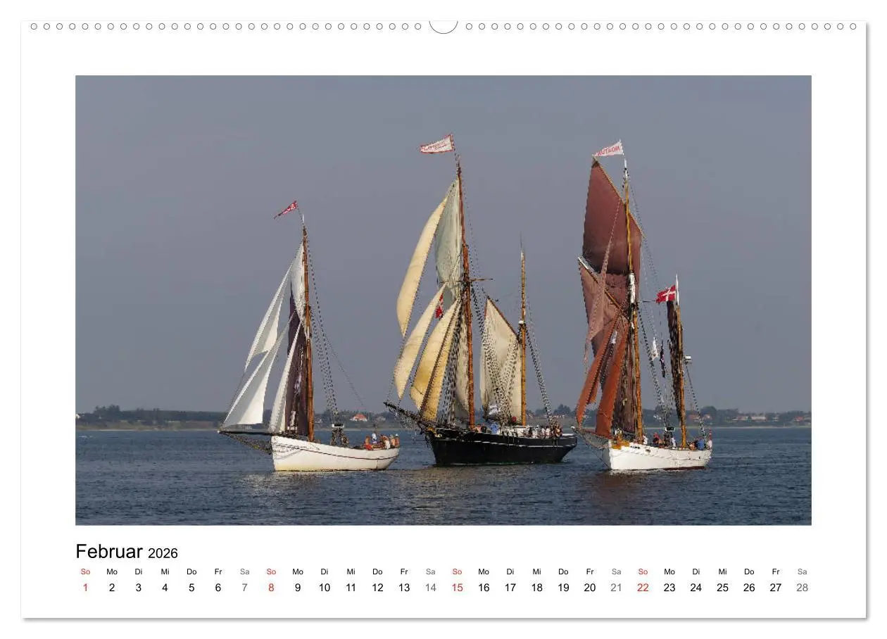 Bild: 9783457836545 | Segelschiffe auf dem Limfjord (Wandkalender 2026 DIN A2 quer),...