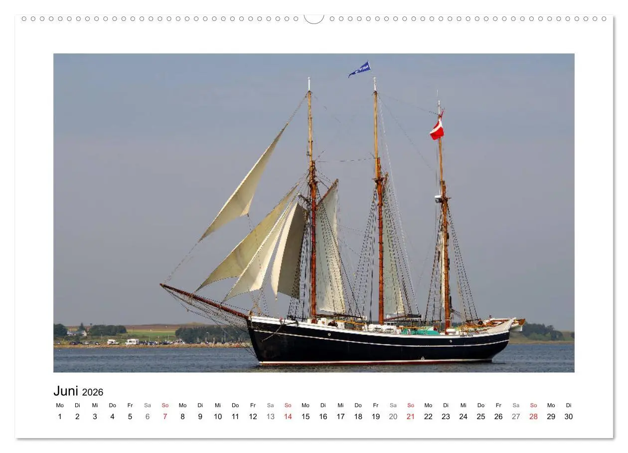 Bild: 9783457836545 | Segelschiffe auf dem Limfjord (Wandkalender 2026 DIN A2 quer),...