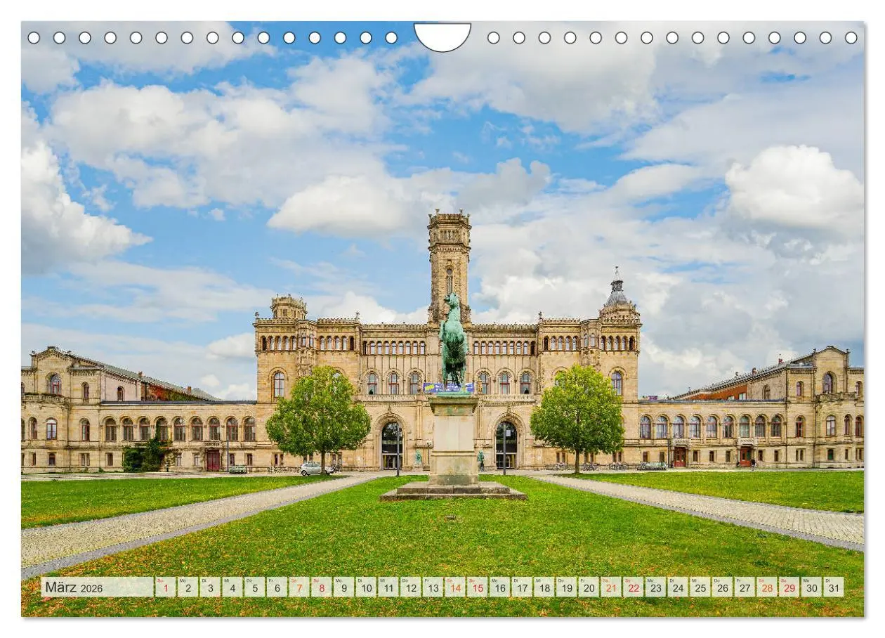 Bild: 9783516236545 | Hannover Stadtansichten (Wandkalender 2026 DIN A4 quer), CALVENDO...