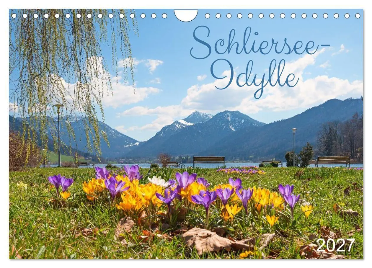 Cover: 9783516786545 | Schliersee-Idylle (Wandkalender 2027 DIN A4 quer), CALVENDO...