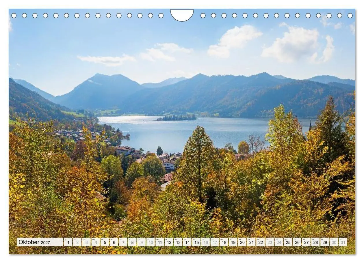 Bild: 9783516786545 | Schliersee-Idylle (Wandkalender 2027 DIN A4 quer), CALVENDO...