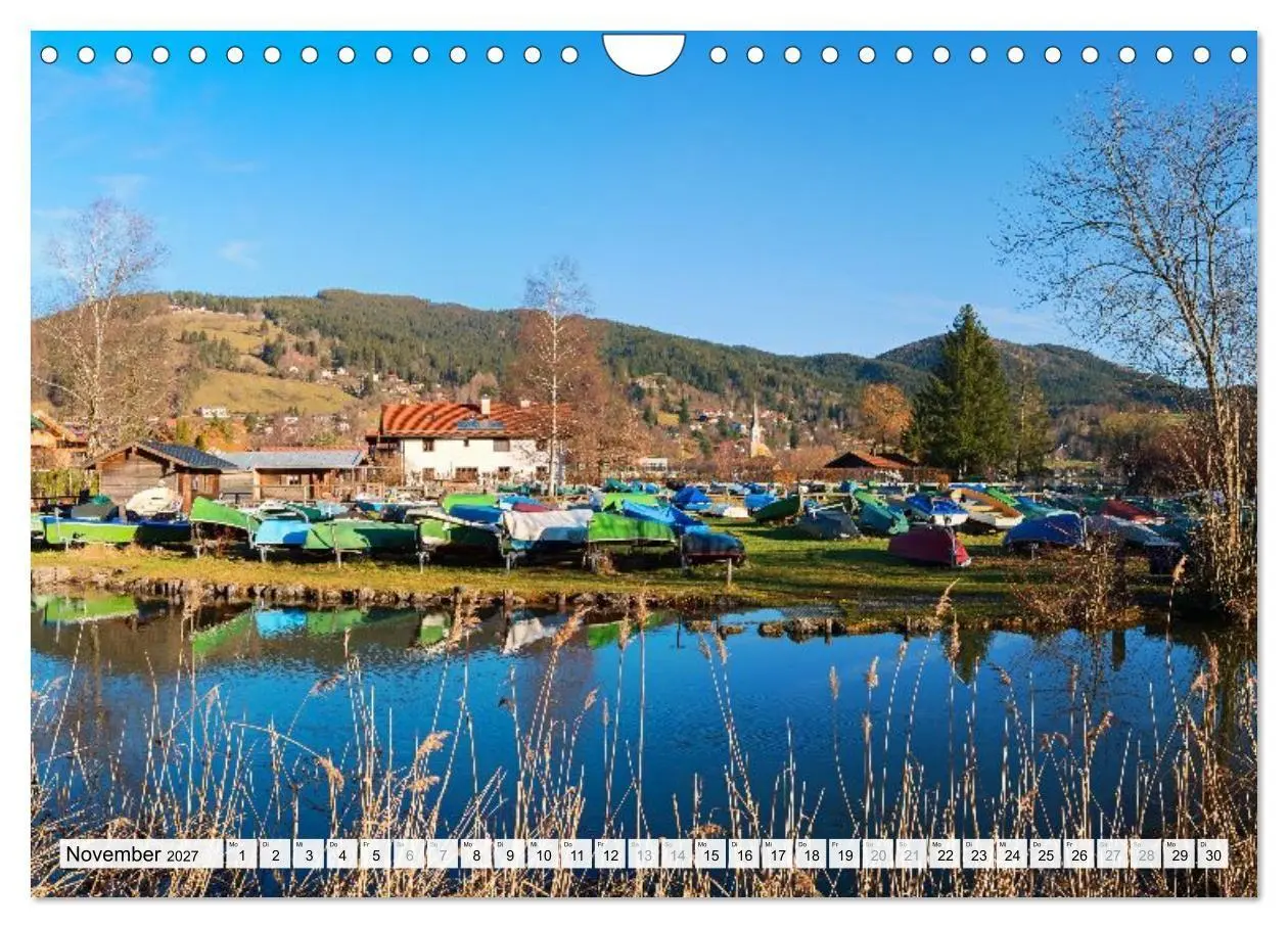 Bild: 9783516786545 | Schliersee-Idylle (Wandkalender 2027 DIN A4 quer), CALVENDO...