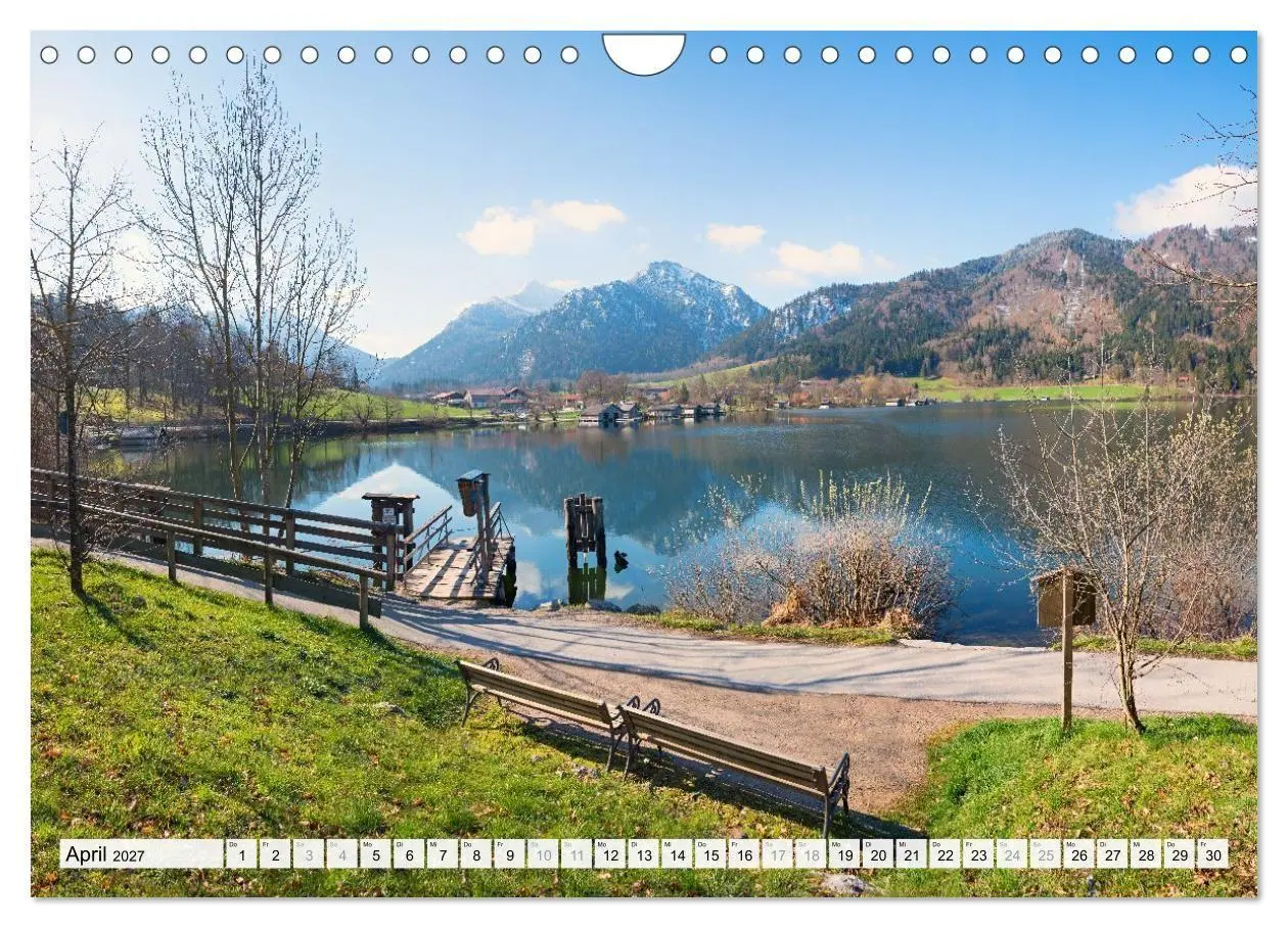 Bild: 9783516786545 | Schliersee-Idylle (Wandkalender 2027 DIN A4 quer), CALVENDO...