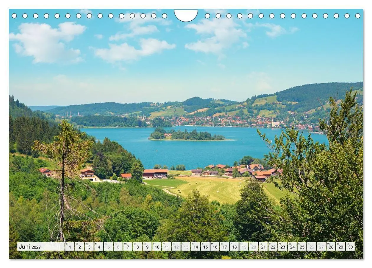 Bild: 9783516786545 | Schliersee-Idylle (Wandkalender 2027 DIN A4 quer), CALVENDO...