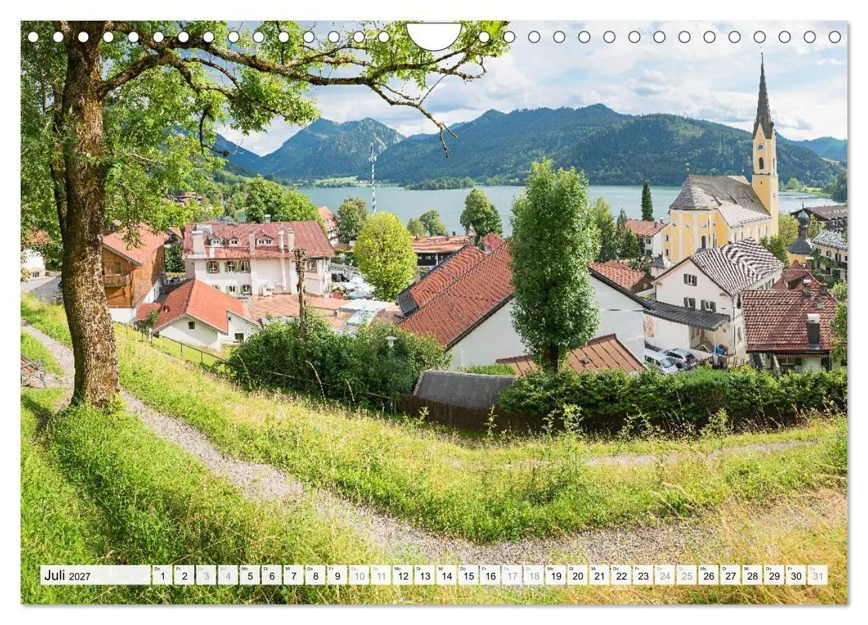 Bild: 9783516786545 | Schliersee-Idylle (Wandkalender 2027 DIN A4 quer), CALVENDO...