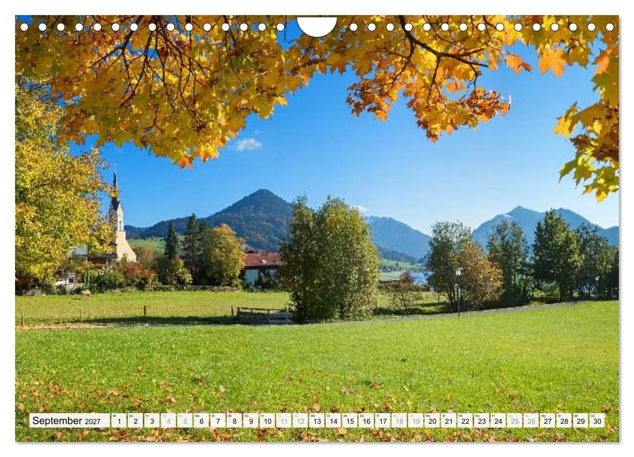 Bild: 9783516786545 | Schliersee-Idylle (Wandkalender 2027 DIN A4 quer), CALVENDO...