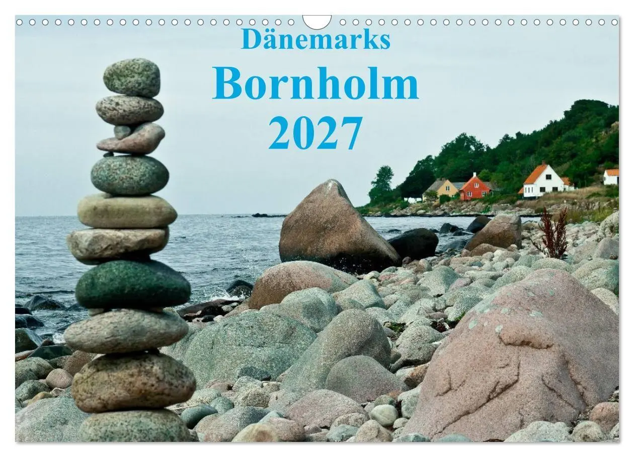 Cover: 9783594076545 | Dänemarks Bornholm 2027 (Wandkalender 2027 DIN A3 quer), CALVENDO...