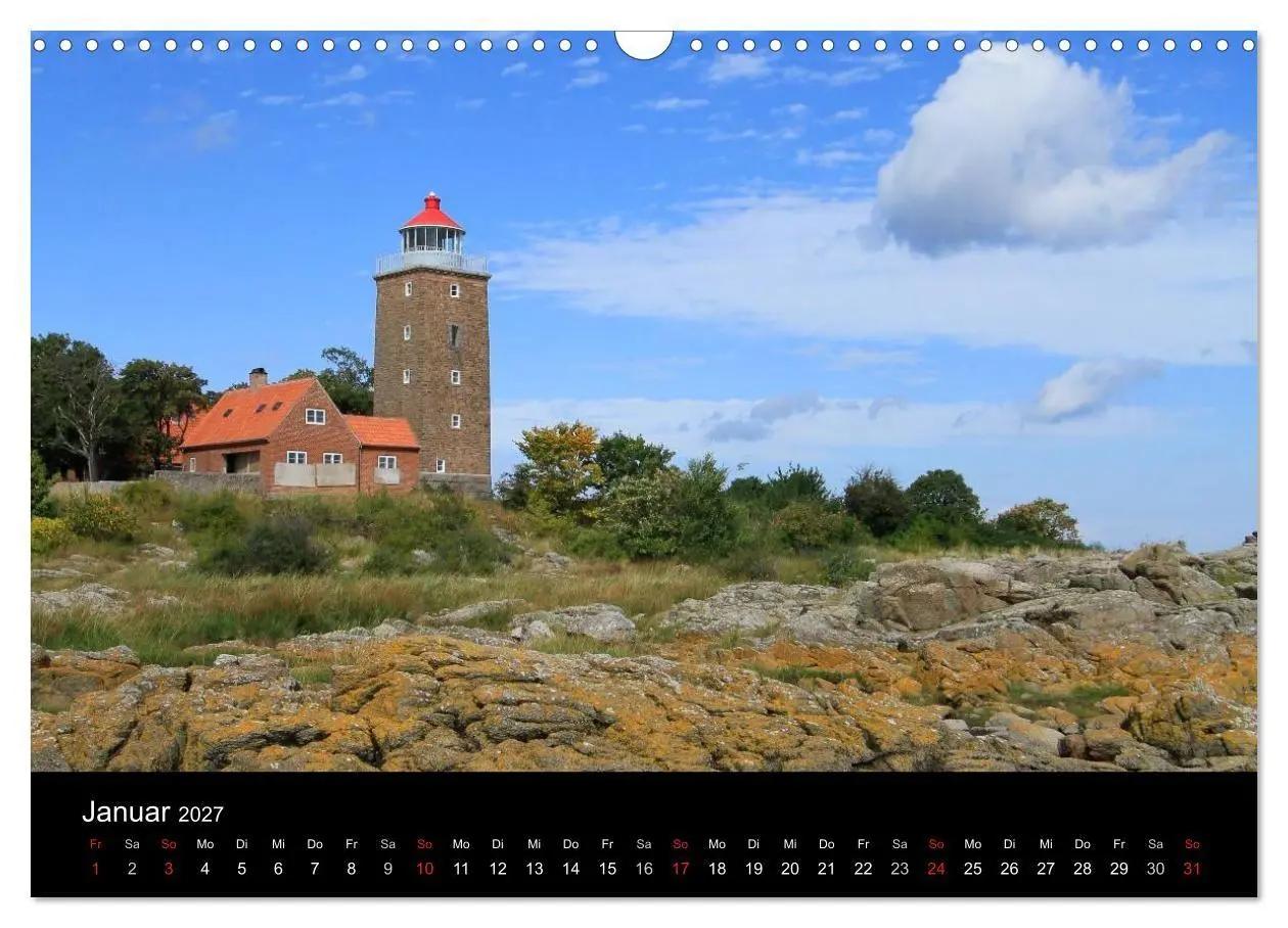 Bild: 9783594076545 | Dänemarks Bornholm 2027 (Wandkalender 2027 DIN A3 quer), CALVENDO...