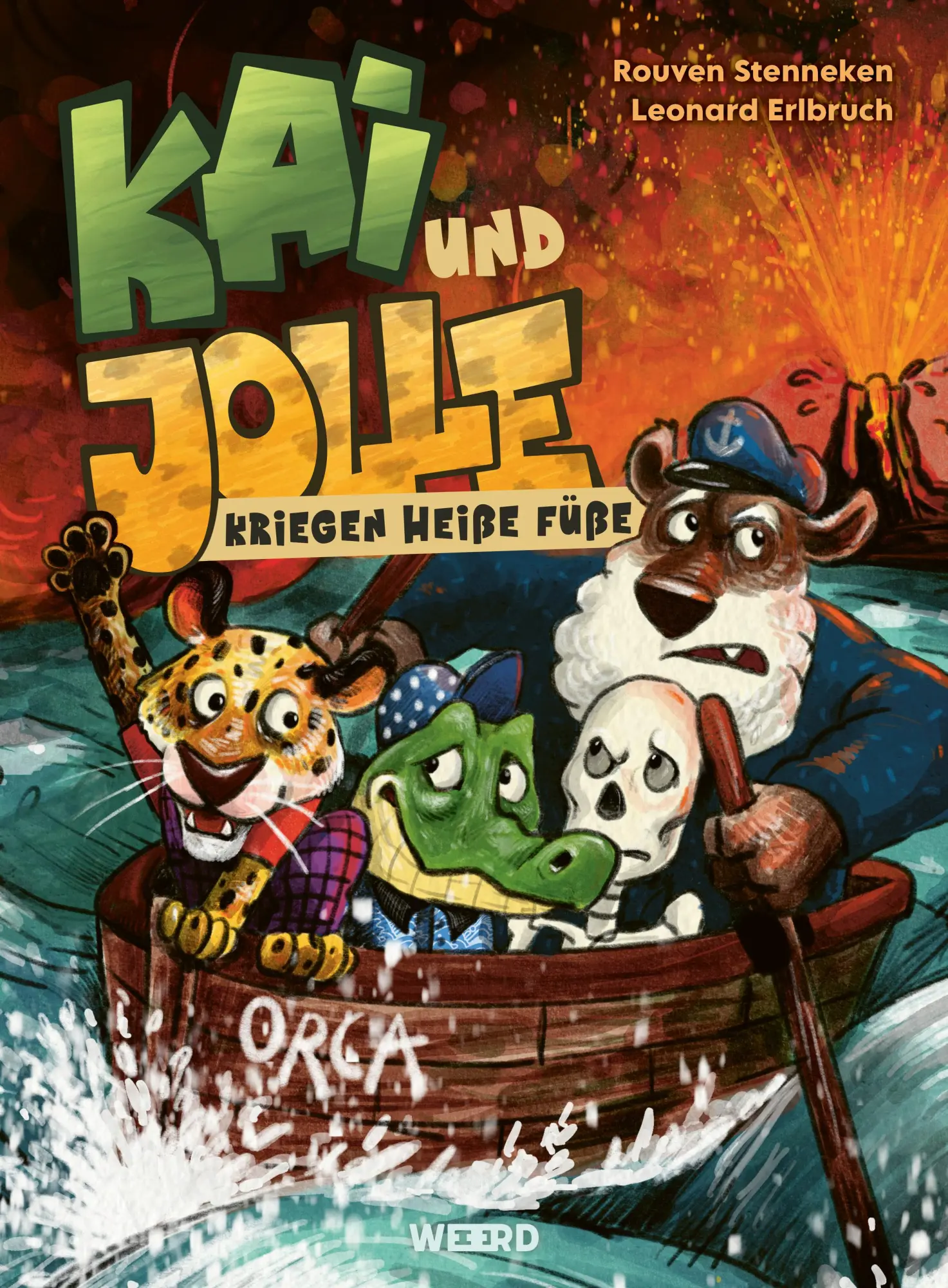 Cover: 9783942006545 | Kai und Jolle kriegen heiße Füße | Rouven Stenneken | Buch | 40 S.