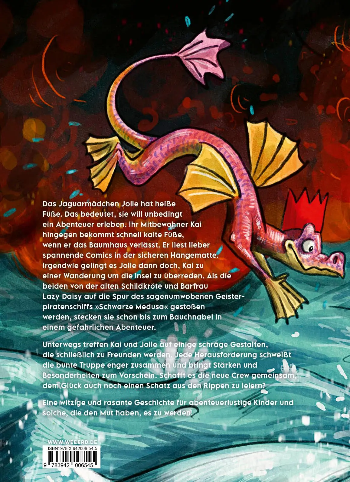 Rückseite: 9783942006545 | Kai und Jolle kriegen heiße Füße | Rouven Stenneken | Buch | 40 S.