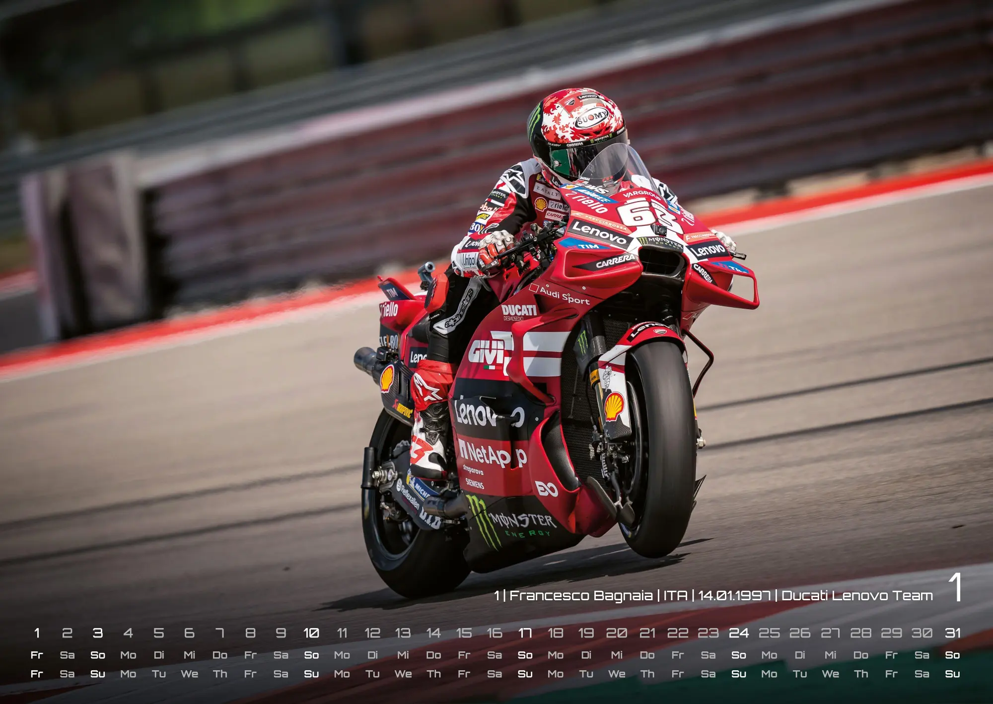 Bild: 9783986736545 | Motorrad Grand Prix 2027 - Kalender MotoGP DIN A2 | GP-Fever. de