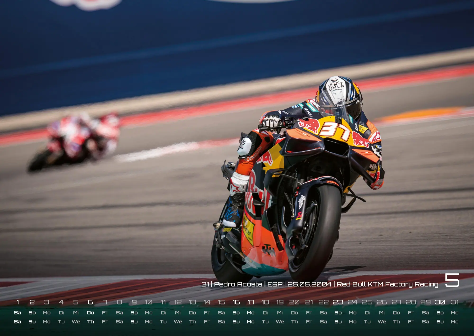 Bild: 9783986736545 | Motorrad Grand Prix 2027 - Kalender MotoGP DIN A2 | GP-Fever. de