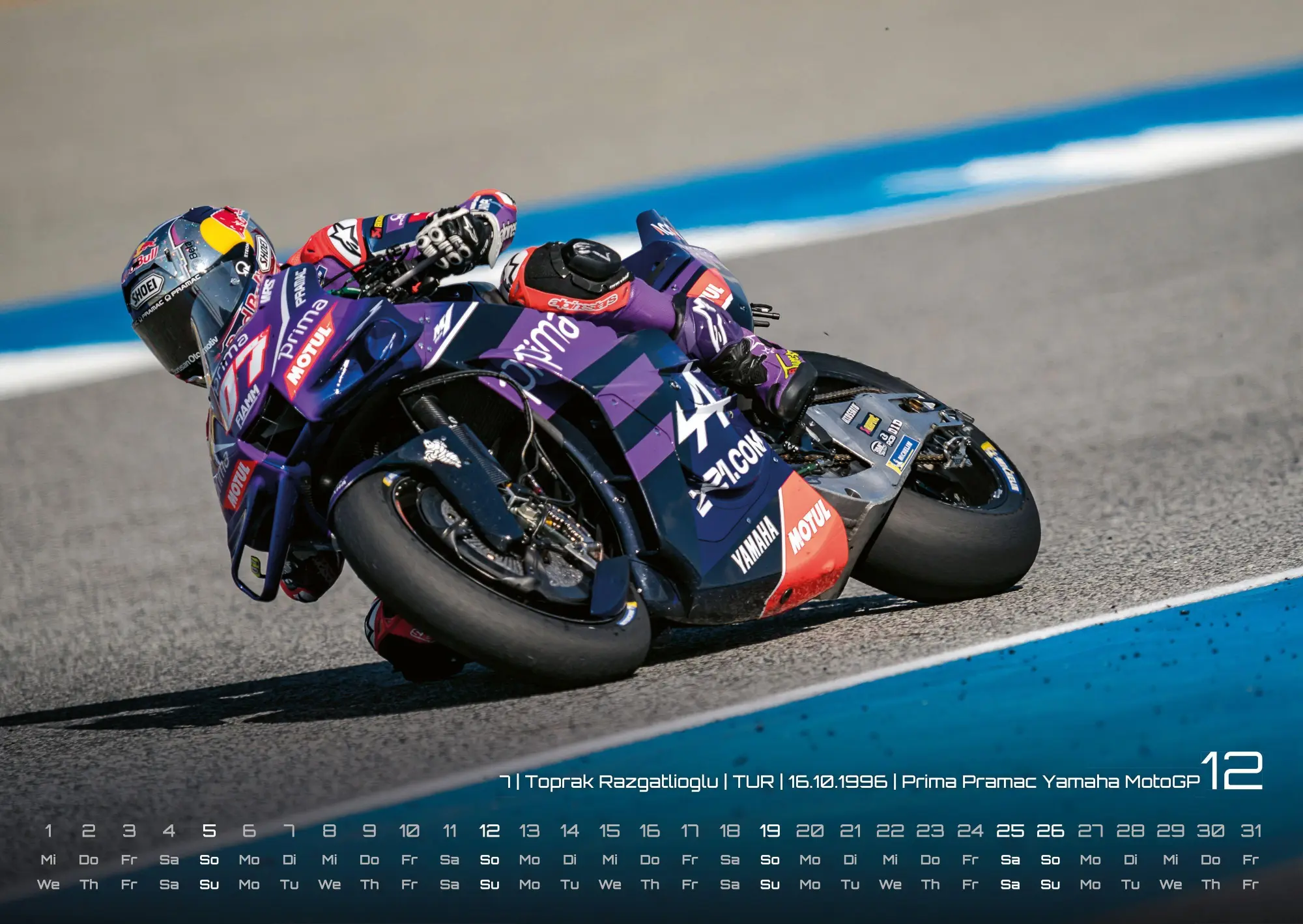 Bild: 9783986736545 | Motorrad Grand Prix 2027 - Kalender MotoGP DIN A2 | GP-Fever. de