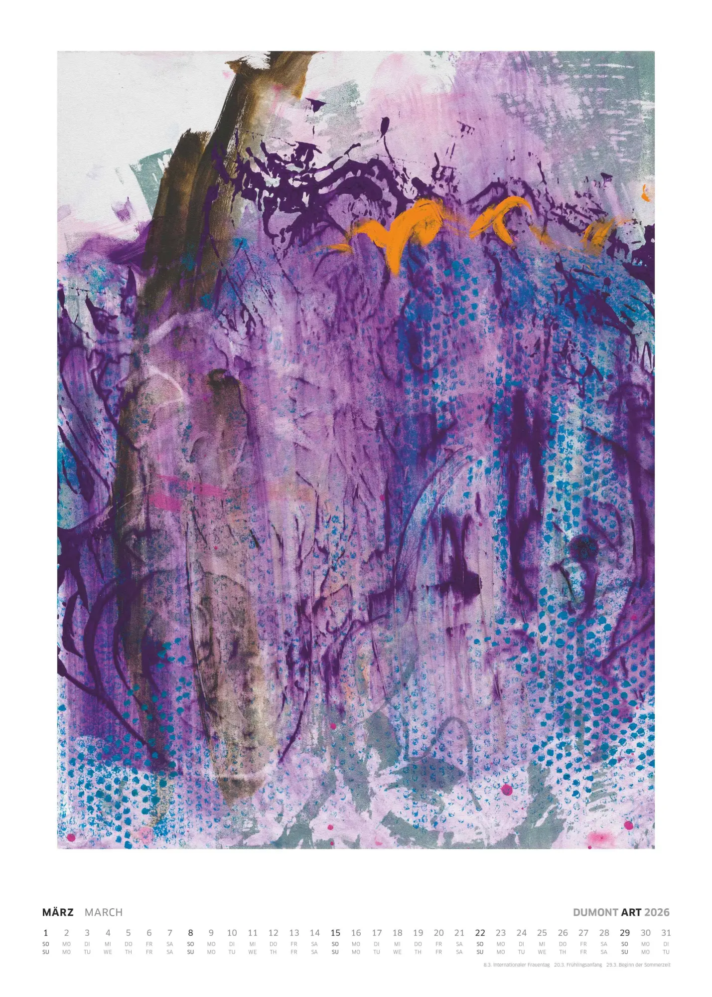 Bild: 4069095006645 | Art Kalender 2026 - Malerei heute - DUMONT Kunst-Kalender -...