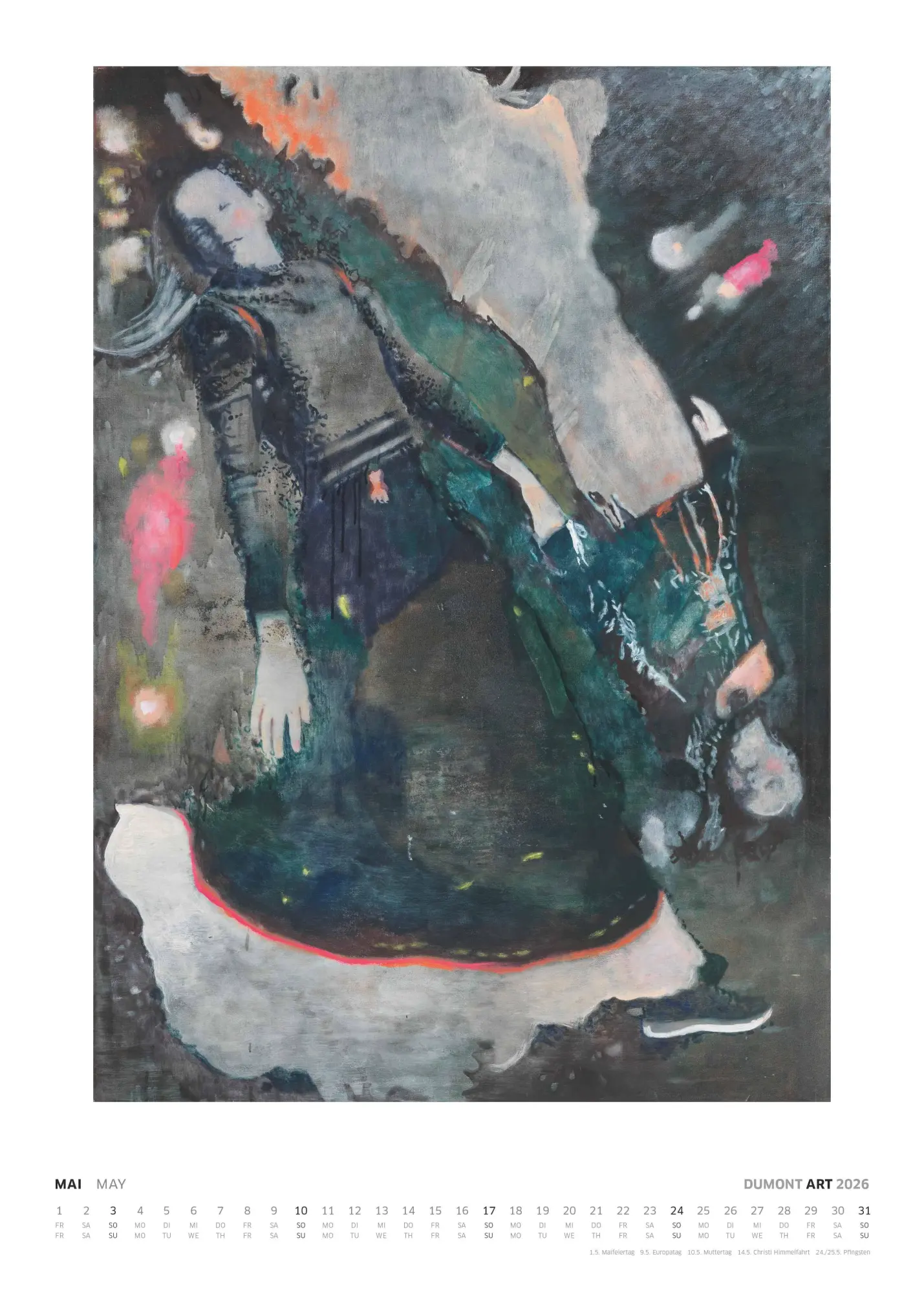 Bild: 4069095006645 | Art Kalender 2026 - Malerei heute - DUMONT Kunst-Kalender -...