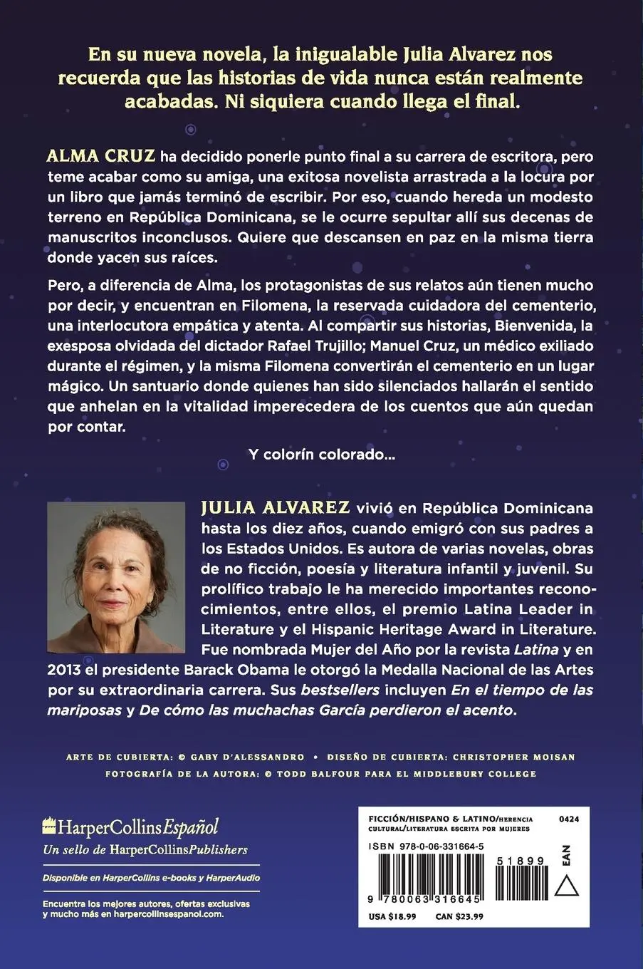 Rückseite: 9780063316645 | Cemetery of Untold Stories \ El Cementerio de Los Cuentos Sin...