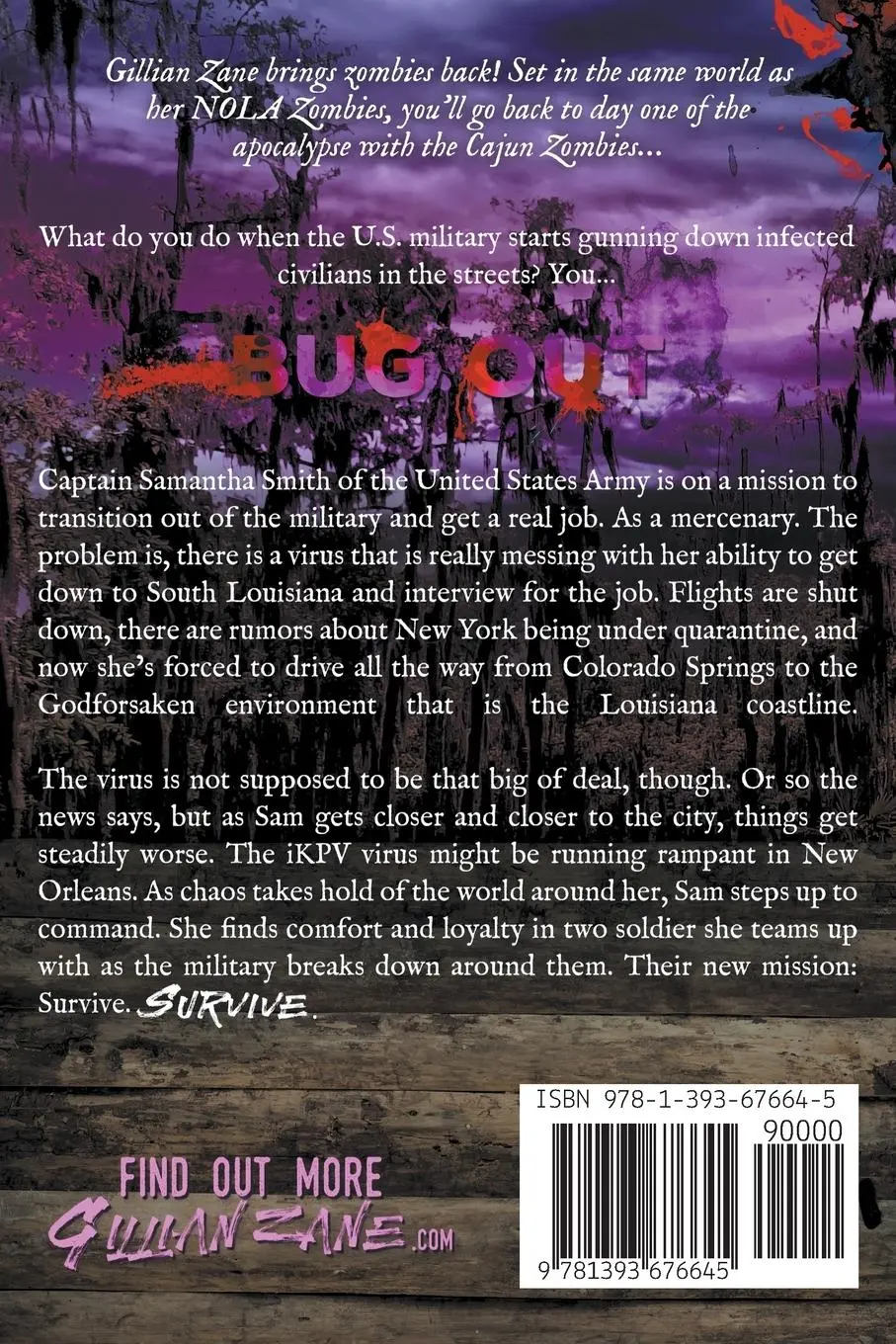 Rückseite: 9781393676645 | Survive | Gillian Zane | Taschenbuch | Englisch | 2020 | Gillian Zane