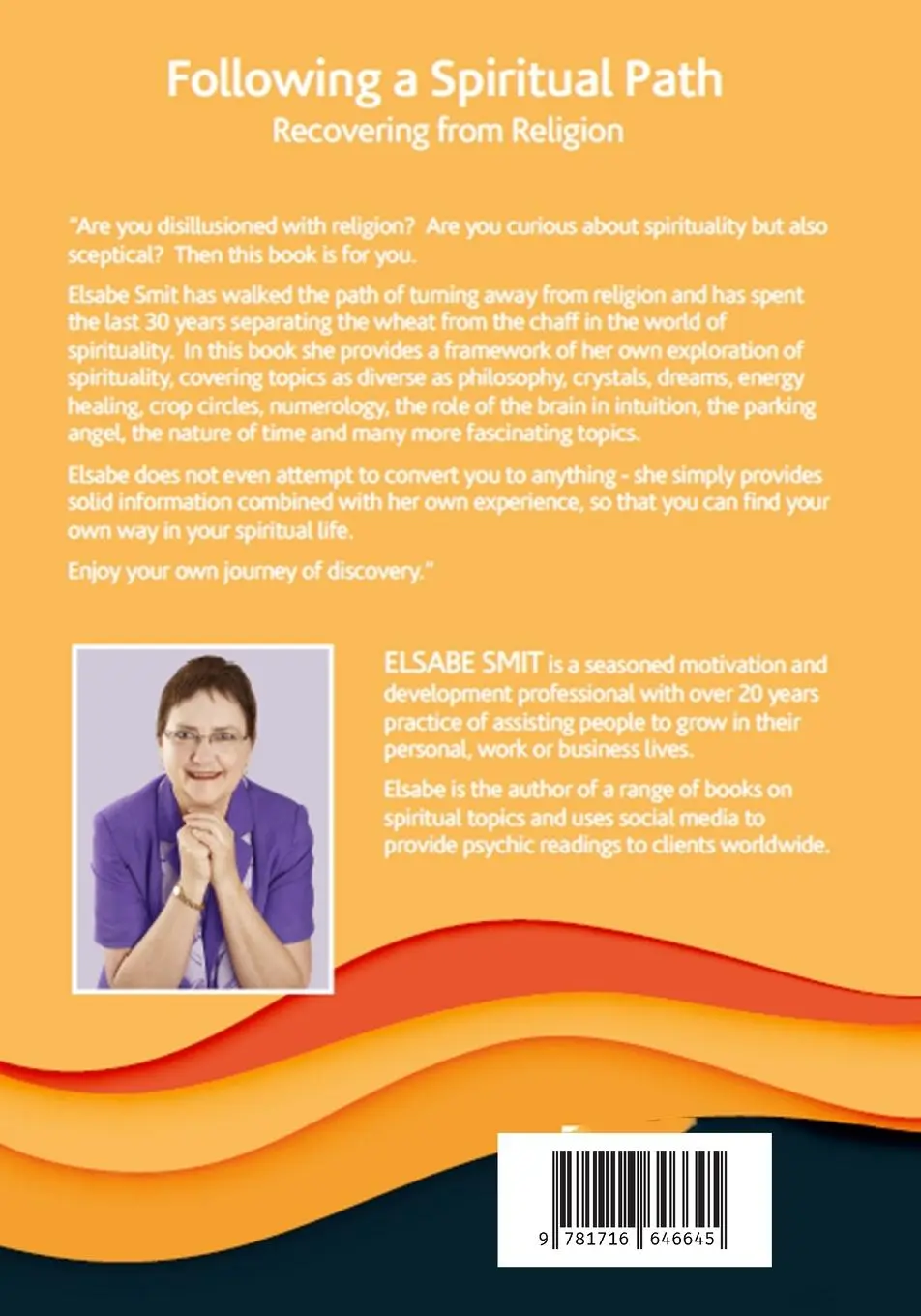 Rückseite: 9781716646645 | Following a Spiritual Path | Recovering From Religion | Elsabe Smit