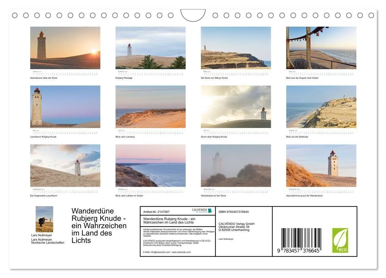 Bild: 9783457376645 | Wanderdüne Rubjerg Knude - ein Wahrzeichen im Land des Lichts...