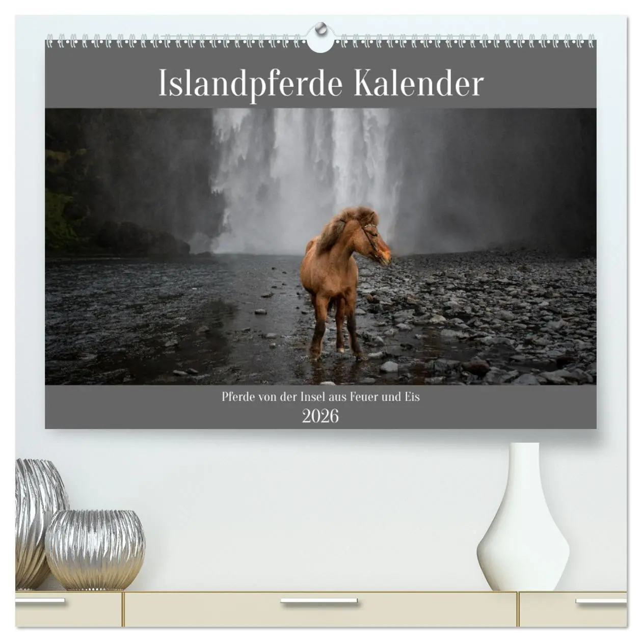 Cover: 9783457446645 | Islandpferde Kalender - Pferde von der Insel aus Feuer und Eis...