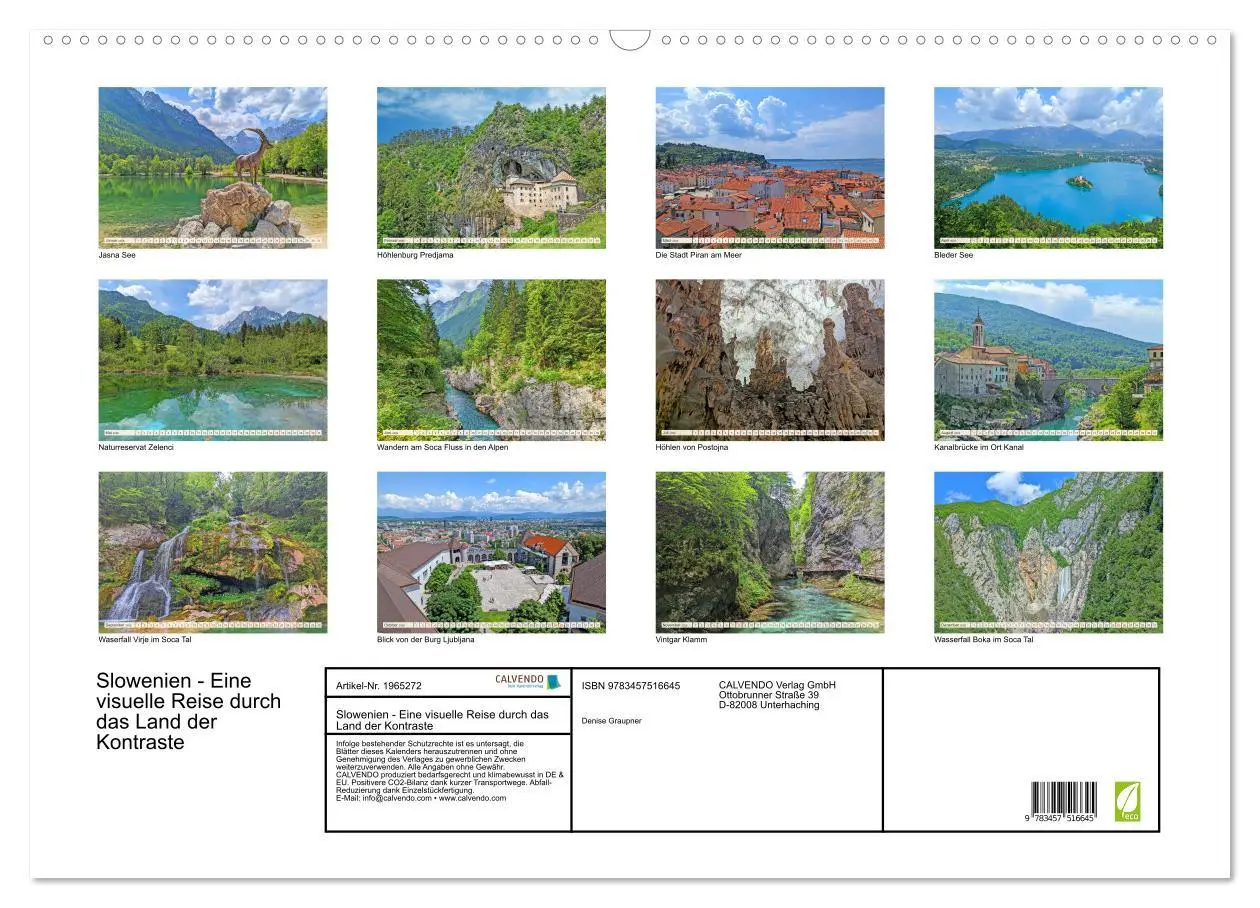 Bild: 9783457516645 | Slowenien - Eine visuelle Reise durch das Land der Kontraste...