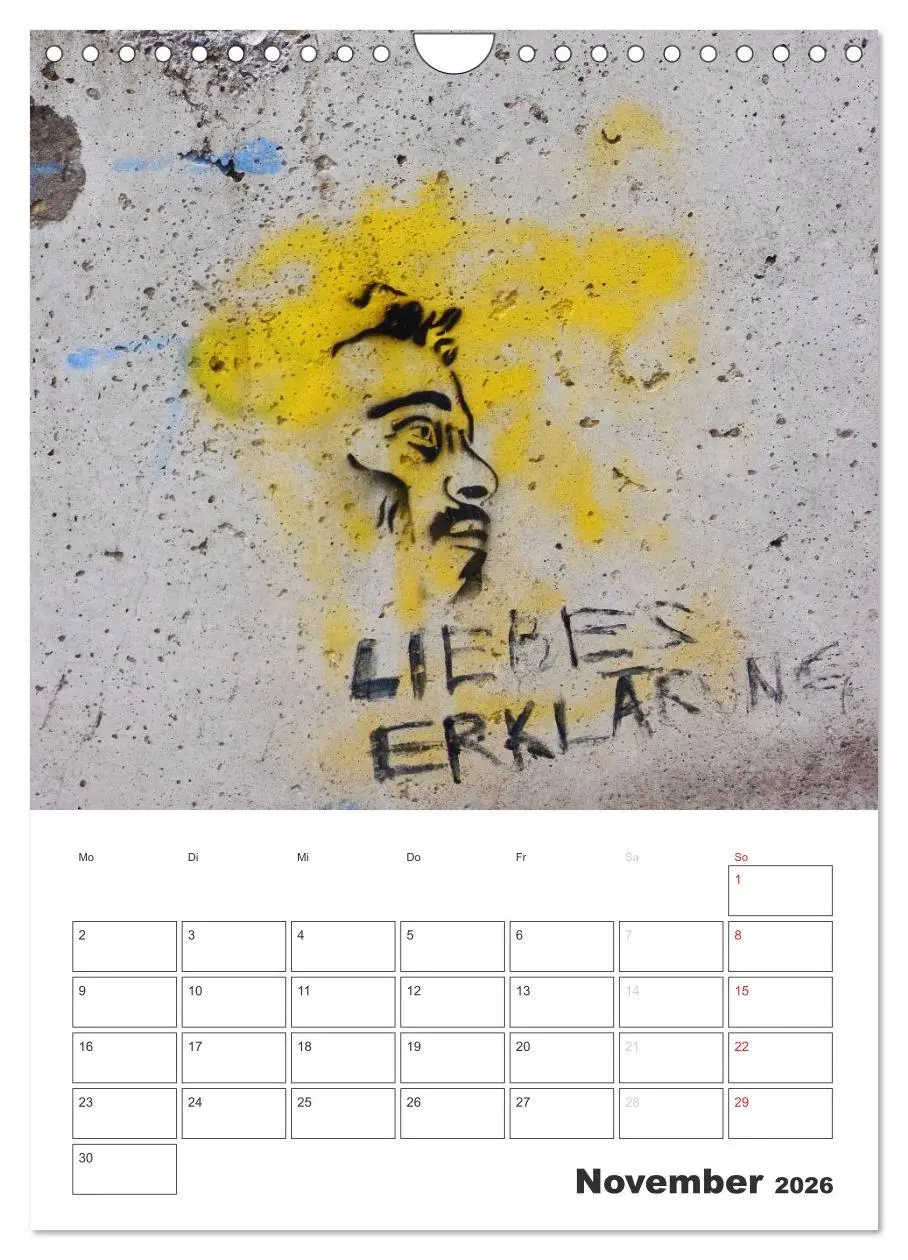 Bild: 9783516466645 | STENCIL ART 2026 - Schablonen Graffiti an Häuserfassaden / Planer...