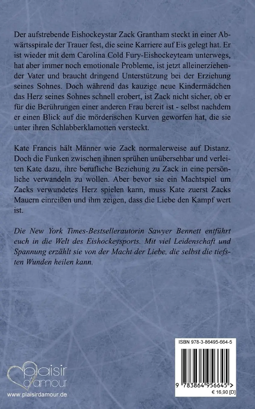 Rückseite: 9783864956645 | Zack (Carolina Cold Fury-Team Teil 3) | Sawyer Bennett | Taschenbuch