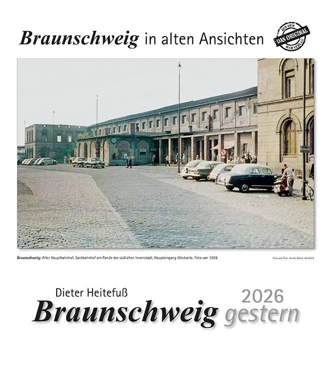 Cover: 9783961666645 | Braunschweig gestern 2026 | Braunschweig in alten Ansichten | Kalender