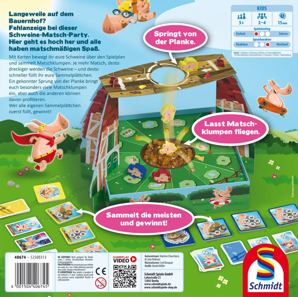 Bild: 4001504406745 | Matsch-Party | Kinderspiel | Spiel | Schachtel | 40674 | Deutsch