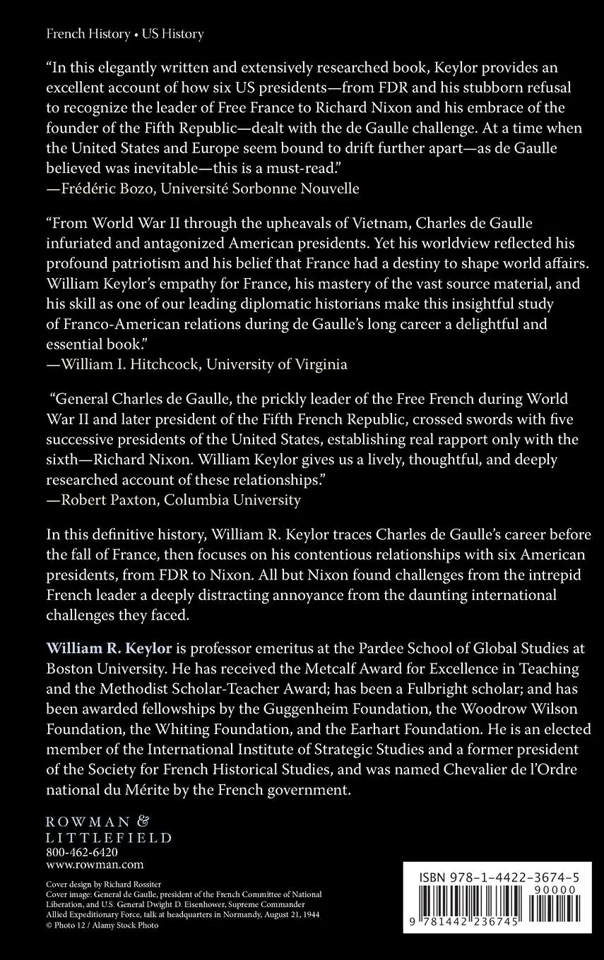 Rückseite: 9781442236745 | Charles de Gaulle | A Thorn in the Side of Six American Presidents