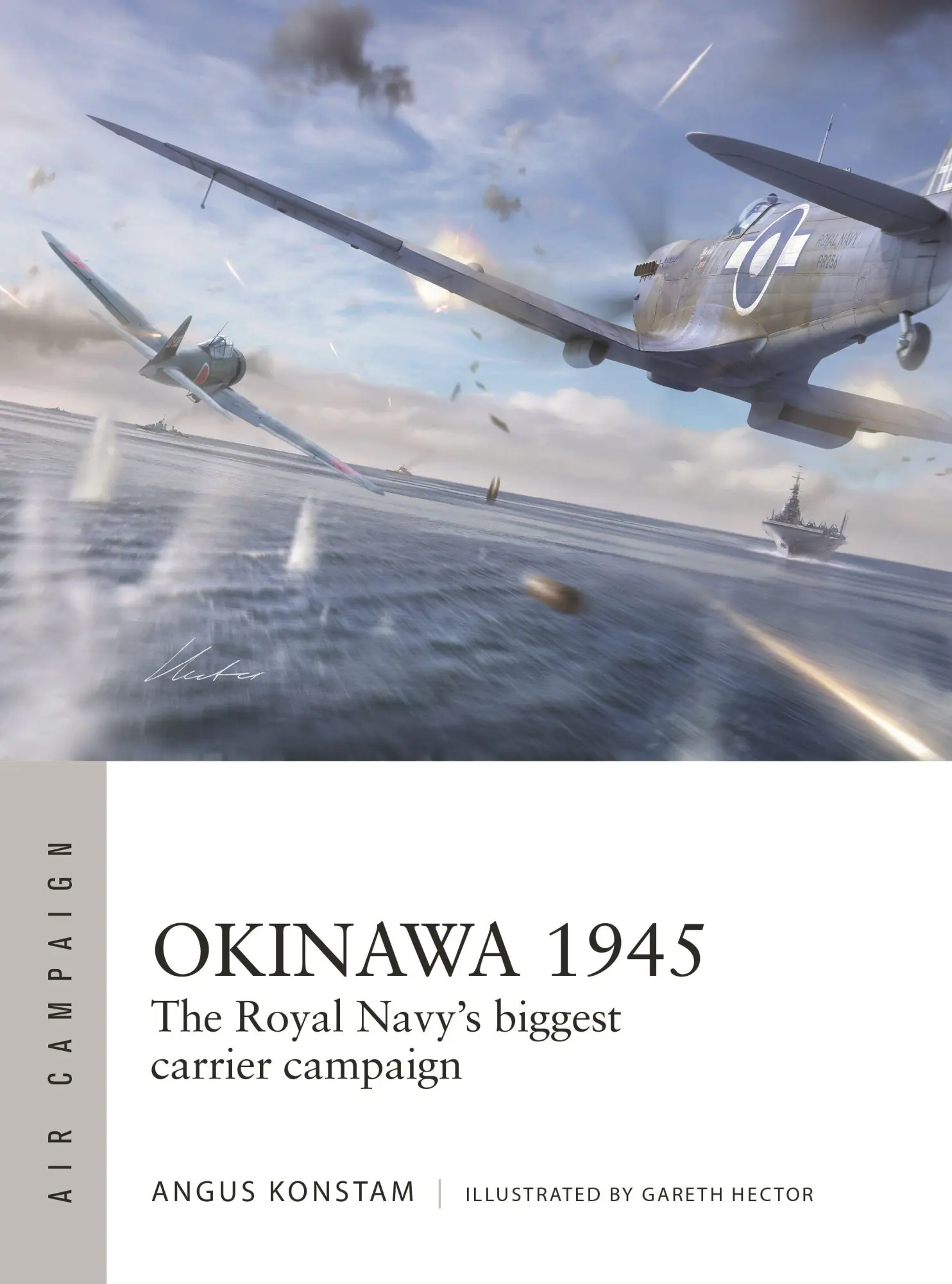 Cover: 9781472866745 | Okinawa 1945 | The Royal Navy's biggest carrier campaign | Konstam