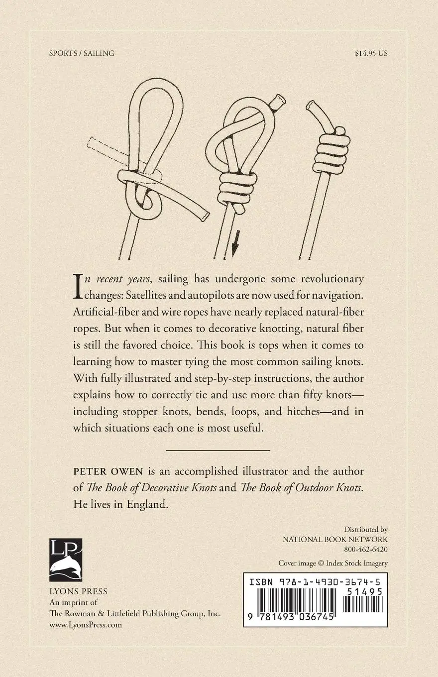 Rückseite: 9781493036745 | The Book of Sailing Knots | Peter Owen | Taschenbuch | Englisch | 2018