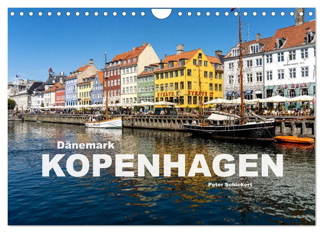 Cover: 9783457676745 | Dänemark - Kopenhagen (Wandkalender 2026 DIN A4 quer), CALVENDO...