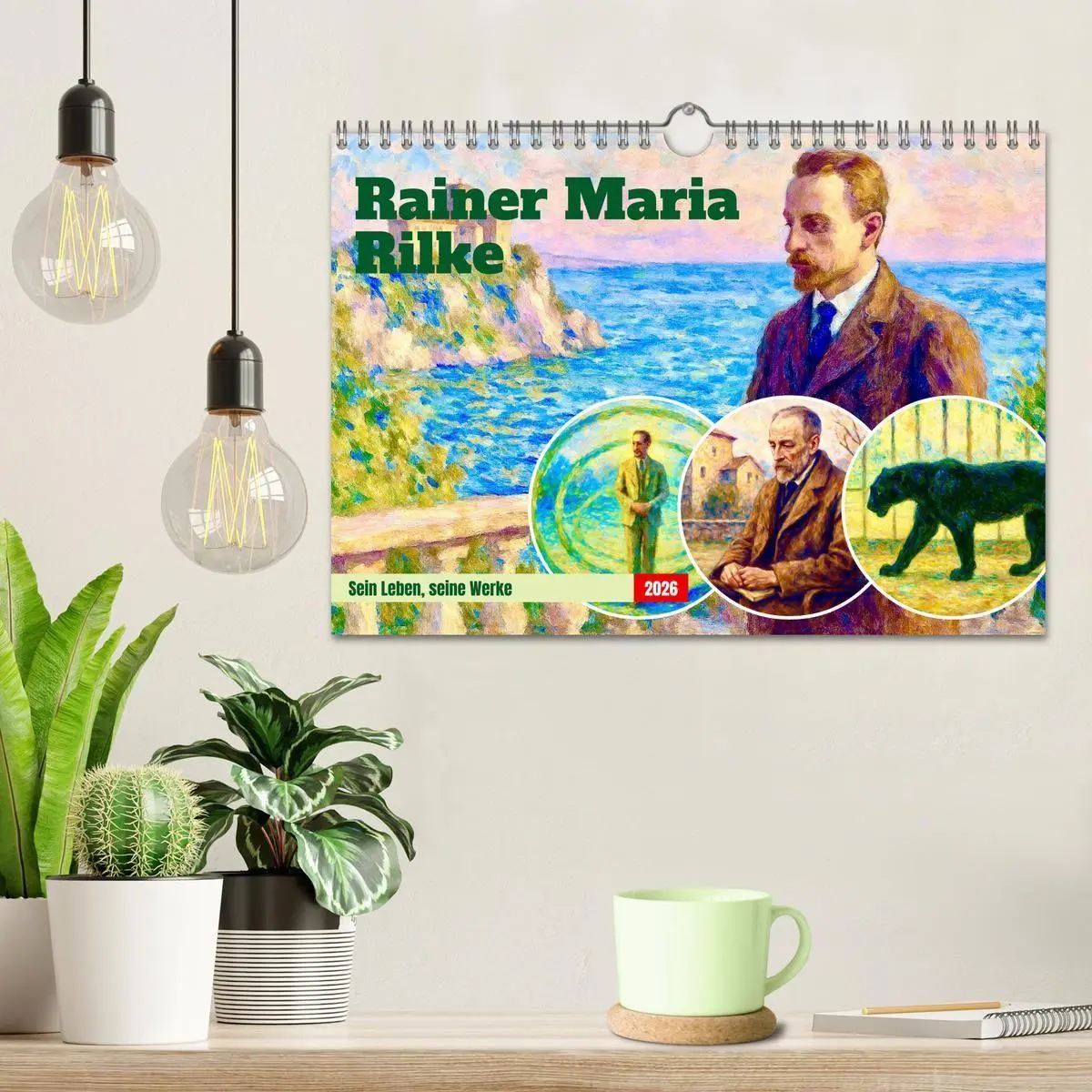 Bild: 9783516696745 | Rainer Maria Rilke. Sein Leben, seine Werke (Wandkalender 2026 DIN...