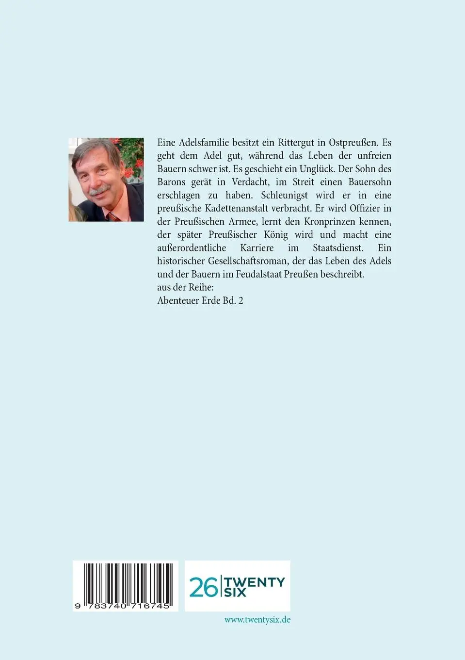 Rückseite: 9783740716745 | Unter dem Adler | Karl-Wilhelm Rosberg | Taschenbuch | 456 S. | 2016