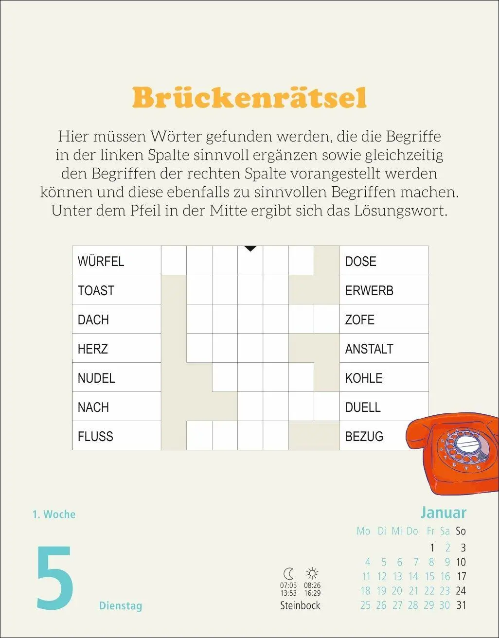 Bild: 9783756416745 | Stefan Heine Rentnerrätsel Tagesabreißkalender 2027 | Stefan Heine