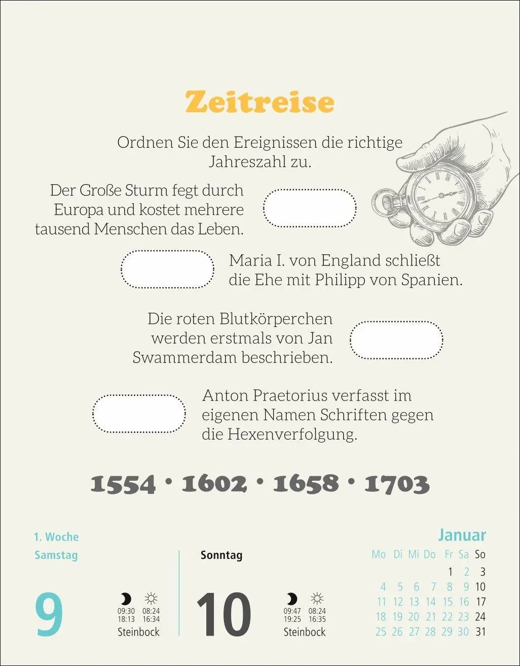 Bild: 9783756416745 | Stefan Heine Rentnerrätsel Tagesabreißkalender 2027 | Stefan Heine