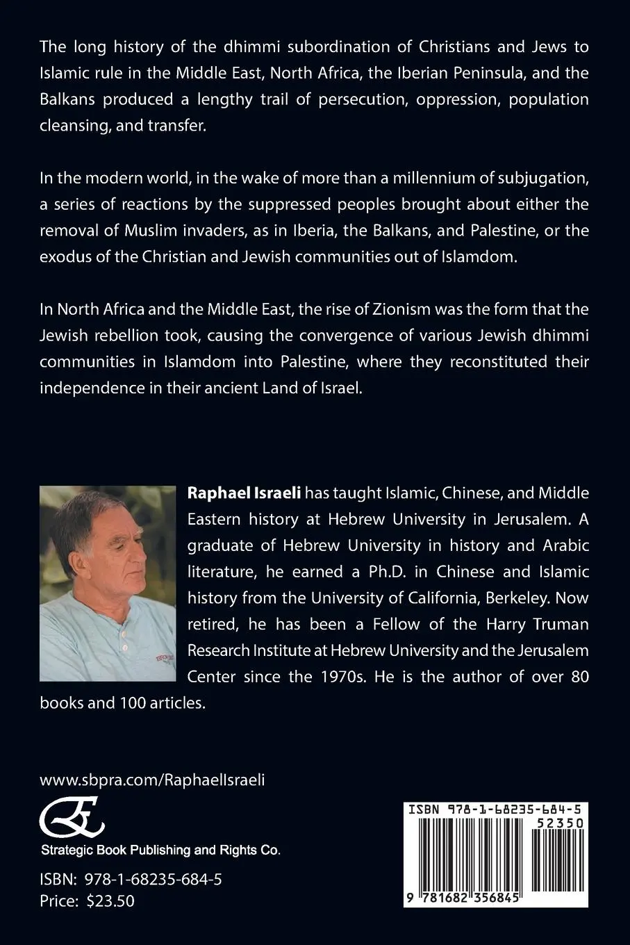 Rückseite: 9781682356845 | The Rebellion of the Dhimmis | Raphael Israeli | Taschenbuch | 2022