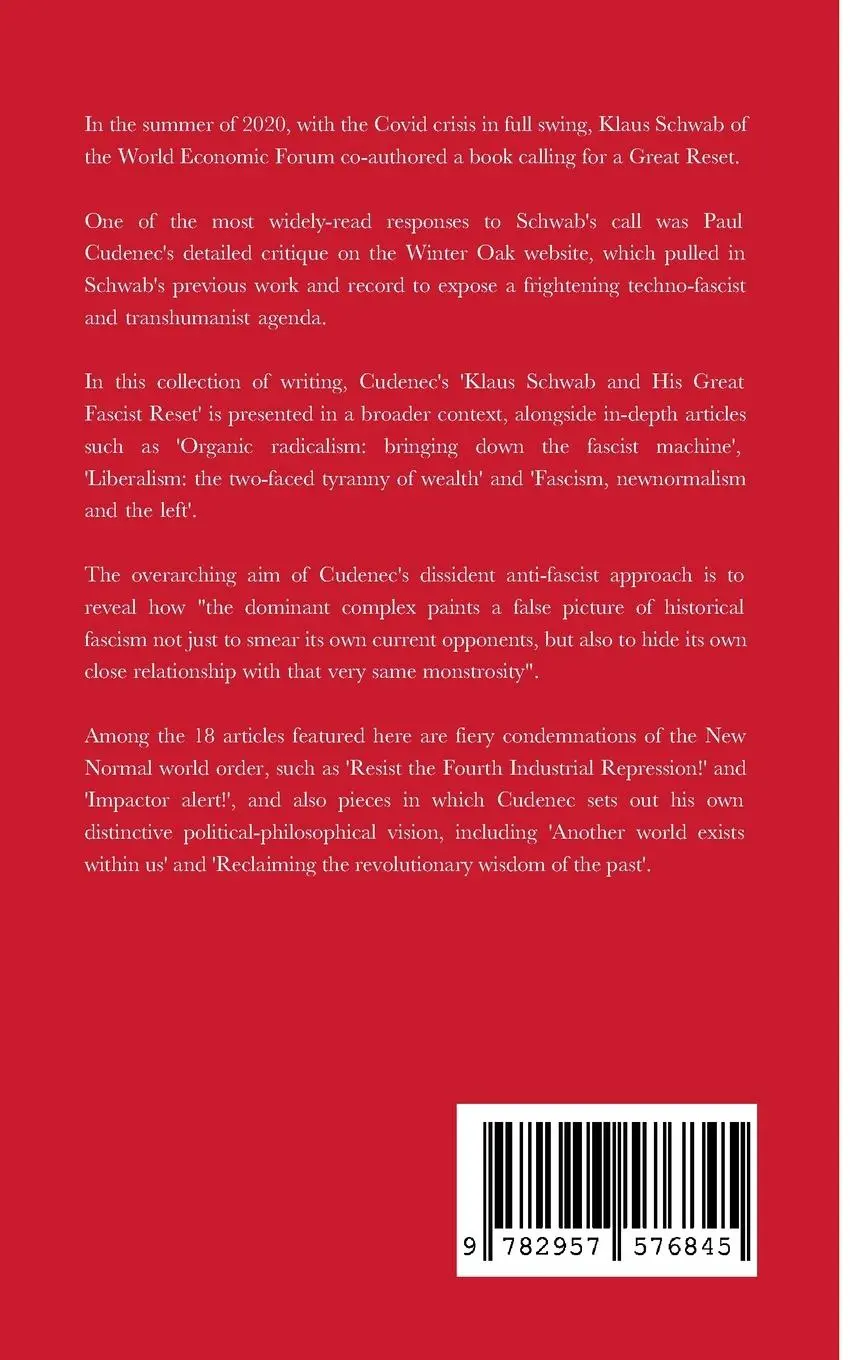Rückseite: 9782957576845 | Fascism Rebranded | exposing the Great Reset: Essays, 2018-2021 | Buch