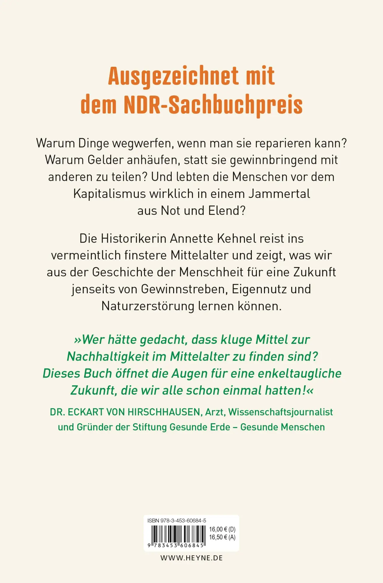 Bild: 9783453606845 | Wir konnten auch anders | Annette Kehnel | Taschenbuch | 488 S. | 2024