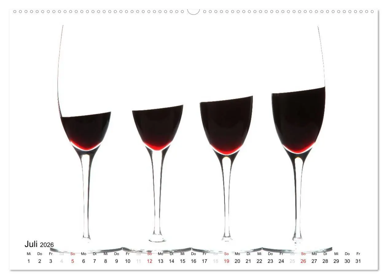 Bild: 9783516206845 | Wein schmeckt fein (Wandkalender 2026 DIN A2 quer), CALVENDO...