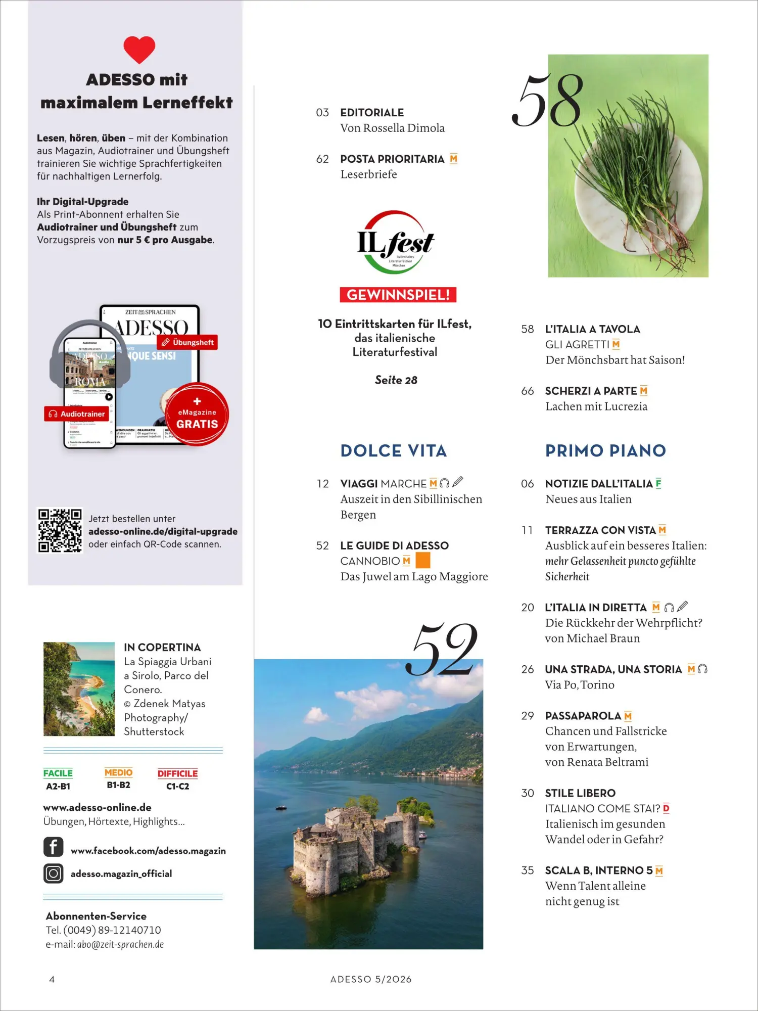 Bild: 9783689876845 | Adesso Magazin 5/26 | ZEIT SPRACHEN GmbH | Broschüre | 65 S. | Deutsch