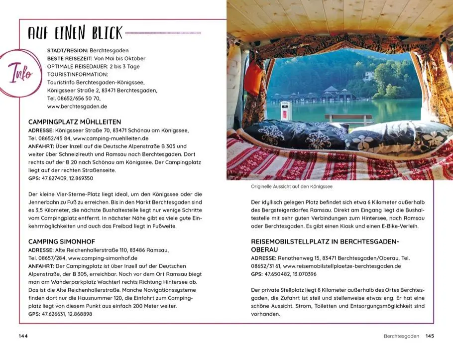 Bild: 9783734316845 | Wochenend und Wohnmobil - Kleine Auszeiten in Oberbayern | Taschenbuch