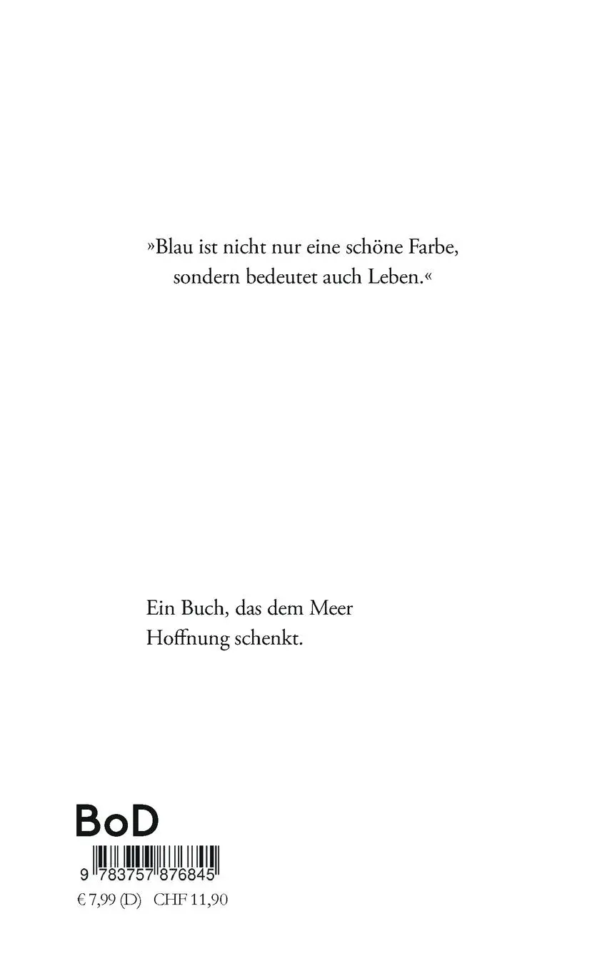 Rückseite: 9783757876845 | #OceanLyrik | Gedichte über und für das Meer | Fabian Kamper | Buch