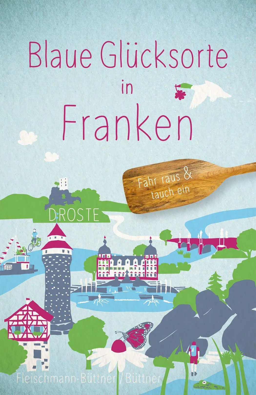 Cover: 9783770026845 | Blaue Glücksorte in Franken | Fahr raus &amp; tauch ein | Taschenbuch