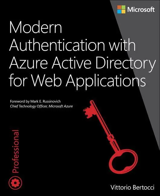 Cover: 9780735696945 | Modern Authentication with Azure Active Directory for Web Applications