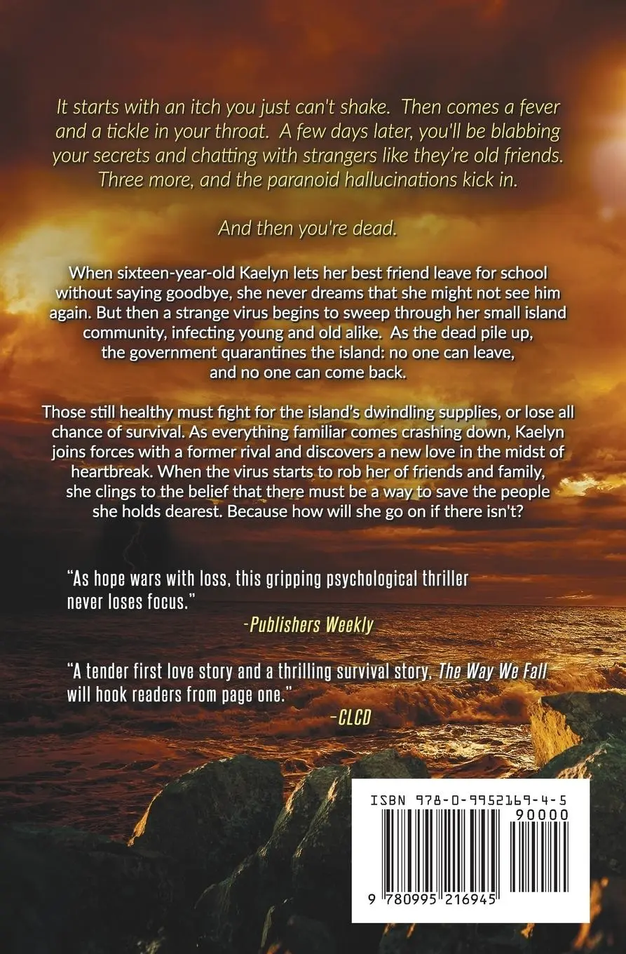Rückseite: 9780995216945 | The Way We Fall | Megan Crewe | Taschenbuch | The Fallen World | 2018