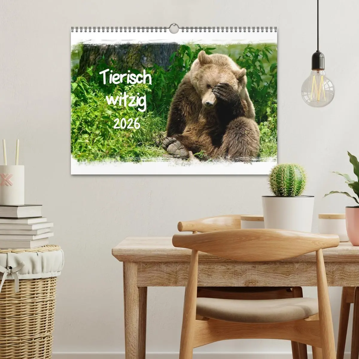 Bild: 9783516056945 | Tierisch witzig (Wandkalender 2026 DIN A3 quer), CALVENDO...