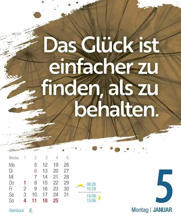 Bild: 9783731886945 | Glückskalender 2026 | Verlag Korsch | Kalender | 328 S. | Deutsch