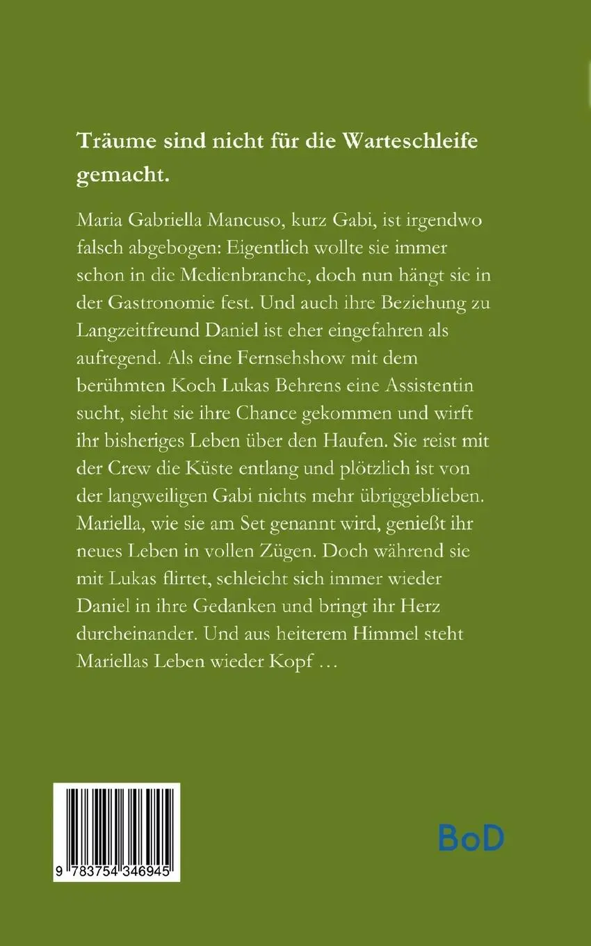 Rückseite: 9783754346945 | Meersalzträume | Ein Ostseeroman | Karin Wimmer | Taschenbuch | 264 S.